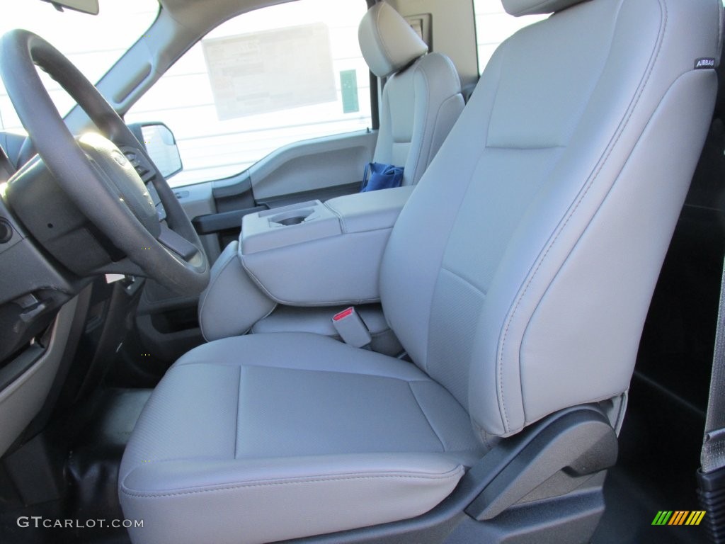 2016 F150 XL Regular Cab - Oxford White / Medium Earth Gray photo #19