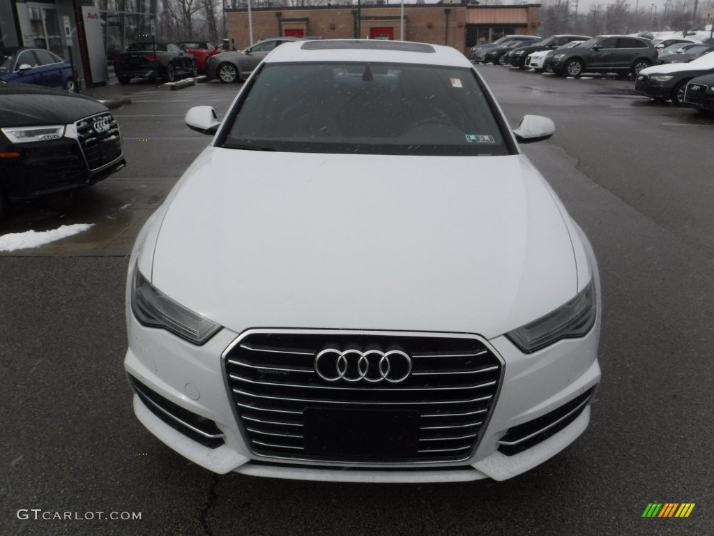 2016 A6 2.0 TFSI Premium Plus quattro - Glacier White Metallic / Black photo #7
