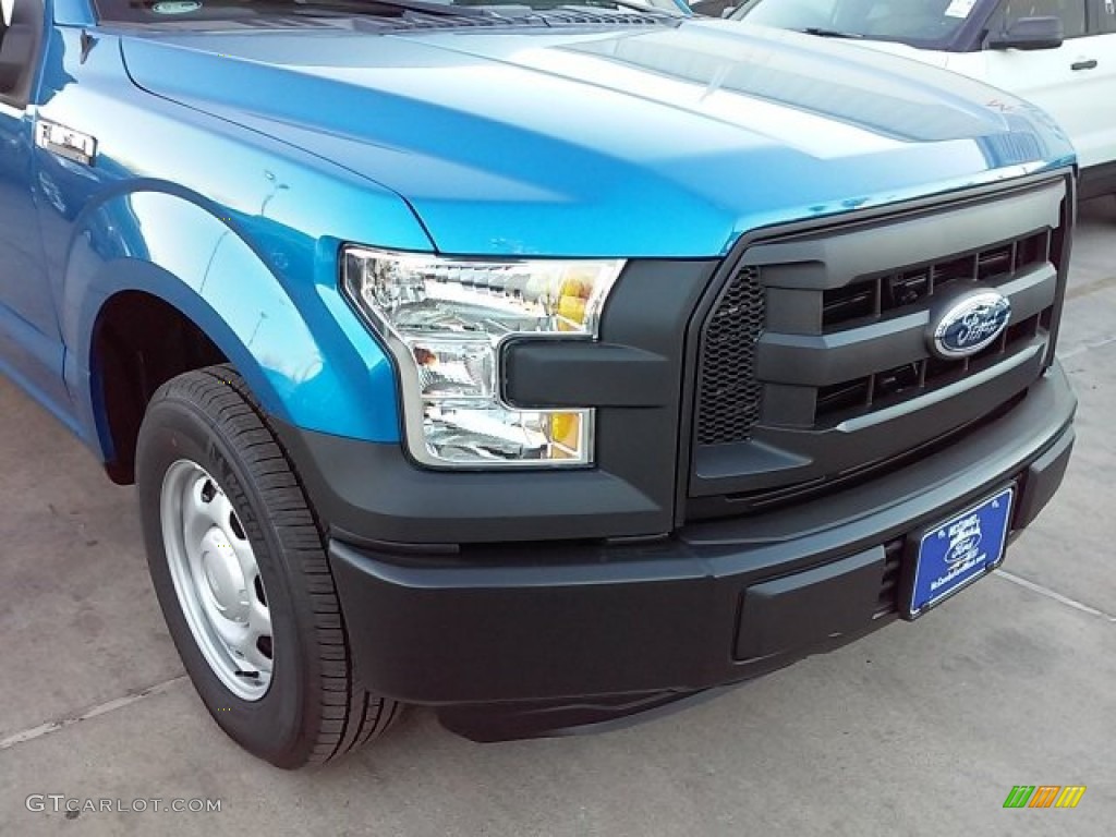 2016 F150 XL Regular Cab - Blue Flame / Medium Earth Gray photo #3