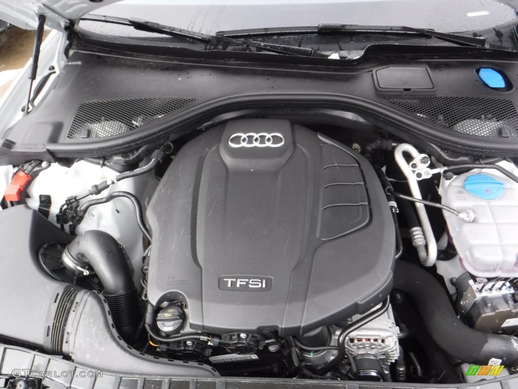 2016 A6 2.0 TFSI Premium Plus quattro - Glacier White Metallic / Black photo #17