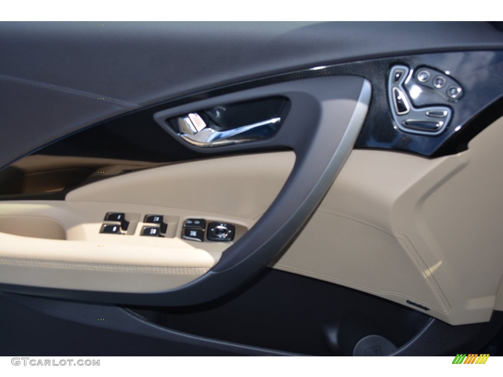 2012 Azera  - Midnight Blue Pearl / Camel photo #8