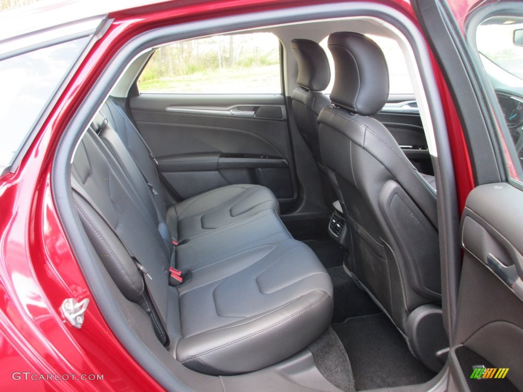 2016 Fusion Titanium - Ruby Red Metallic / Charcoal Black photo #17