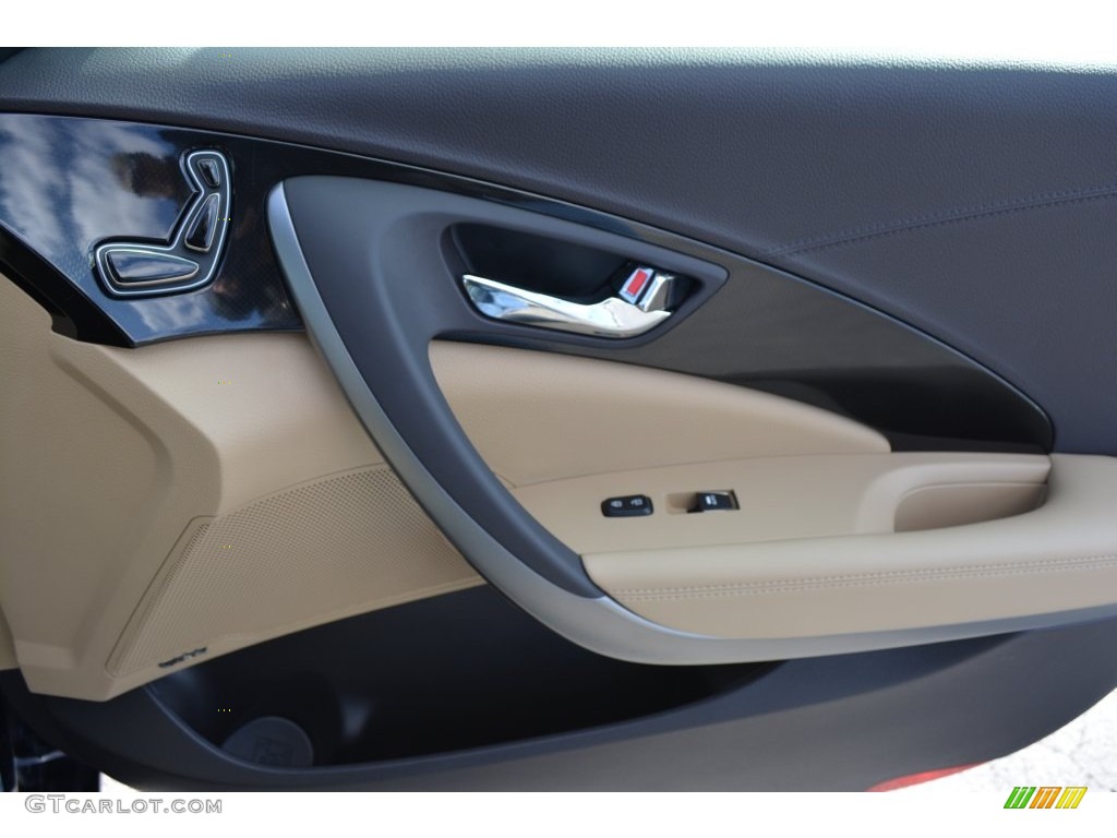 2012 Azera  - Midnight Blue Pearl / Camel photo #16