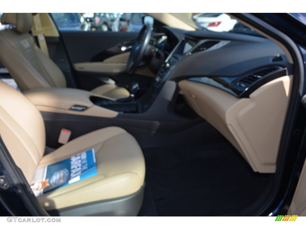 2012 Azera  - Midnight Blue Pearl / Camel photo #17