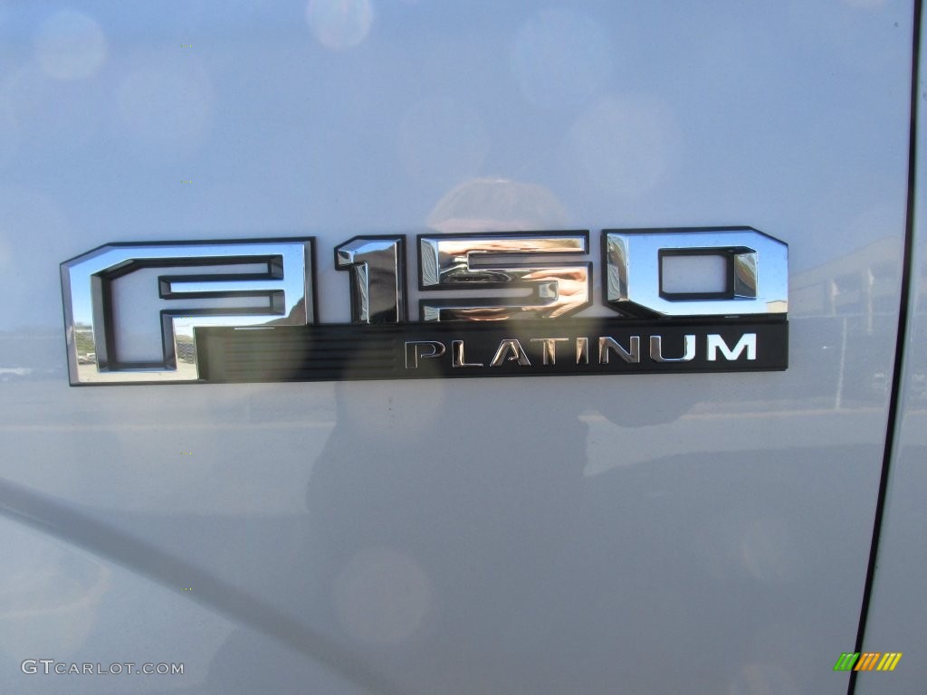 2016 F150 Platinum SuperCrew - White Platinum / Platinum Brunello photo #13