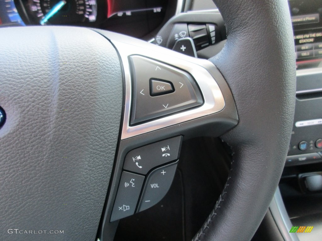 2016 Fusion Titanium - Ruby Red Metallic / Charcoal Black photo #29