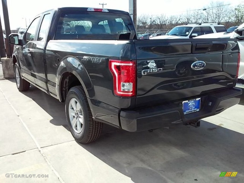 2016 F150 XL SuperCab - Lithium Gray / Medium Earth Gray photo #11