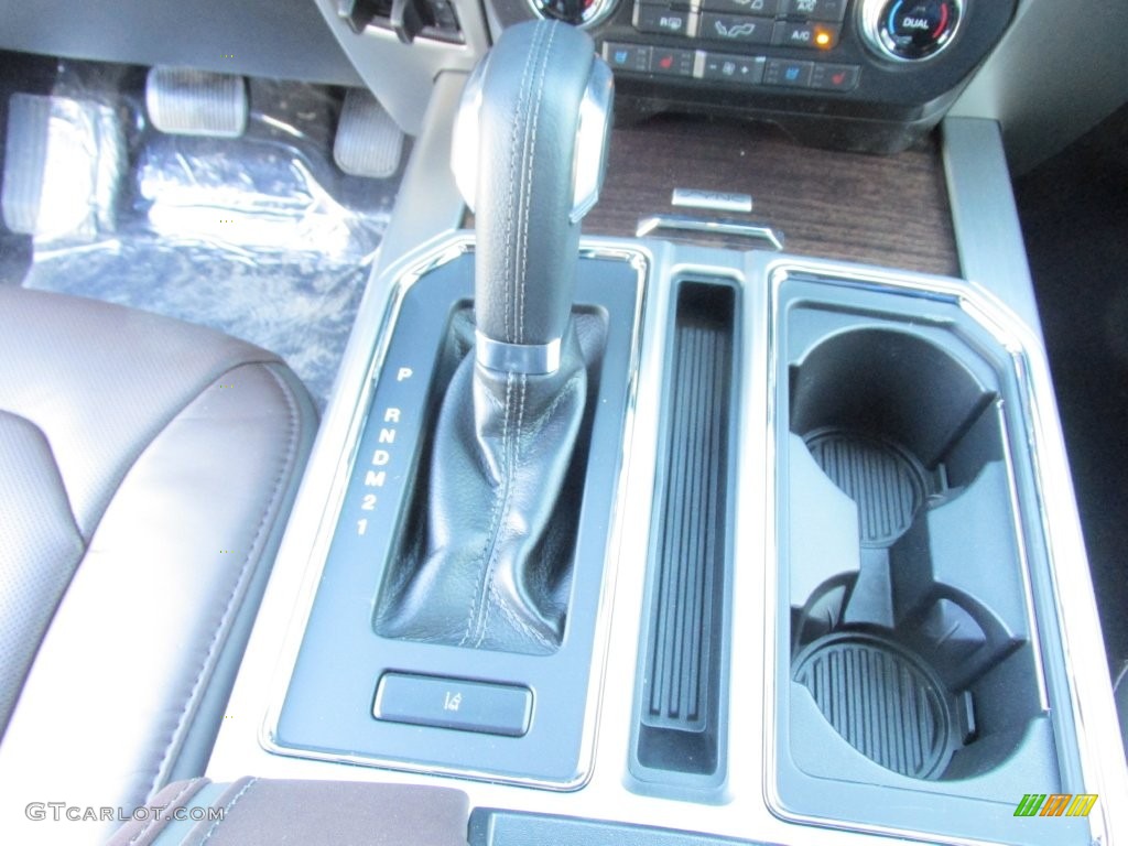 2016 F150 Platinum SuperCrew - White Platinum / Platinum Brunello photo #30