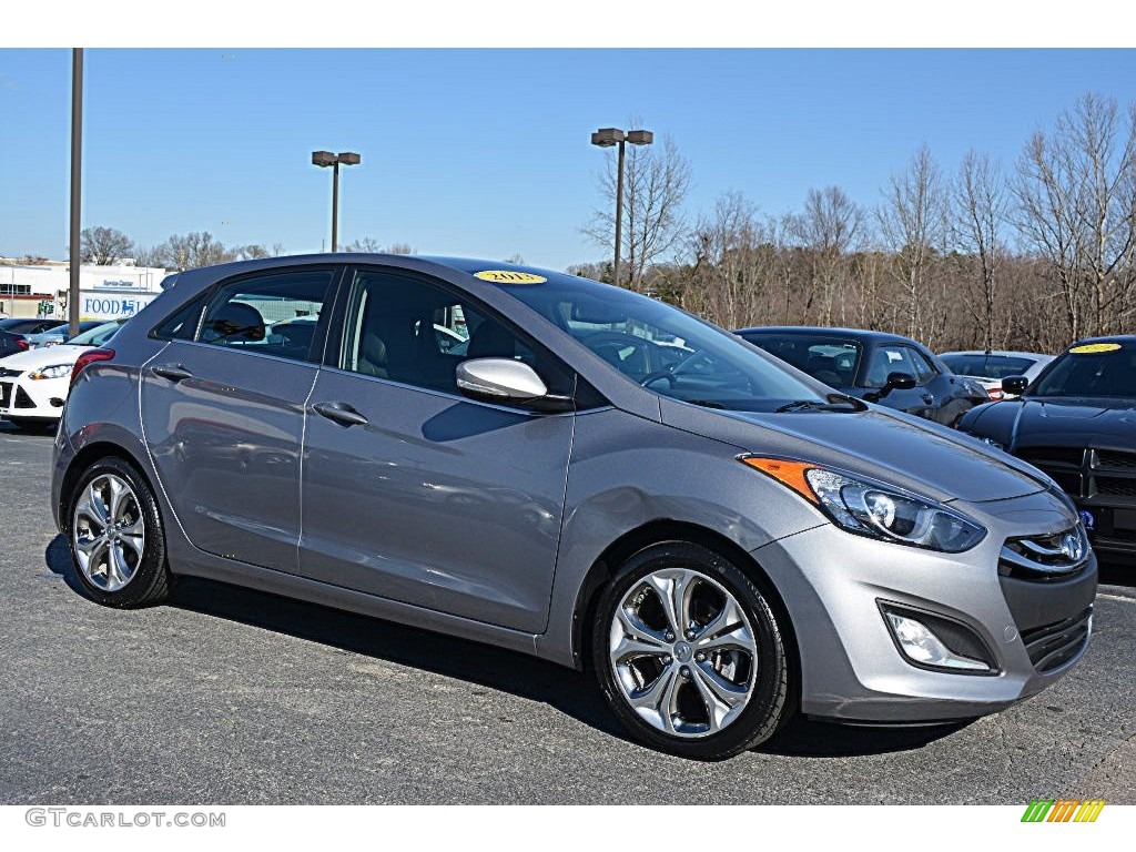 2013 Elantra GT - Silver / Black photo #1