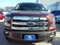 2016 Bronze Fire Ford F150 Lariat SuperCrew  photo #7