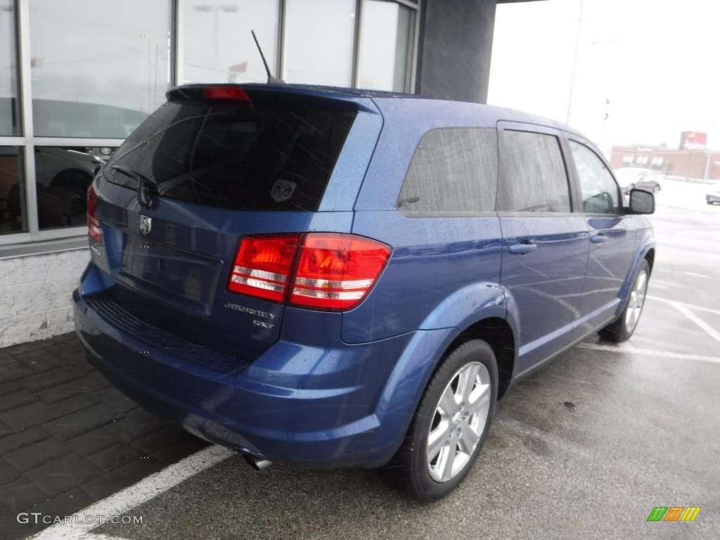 2009 Journey SXT - Surf Blue Pearl / Dark Slate Gray/Light Graystone photo #8