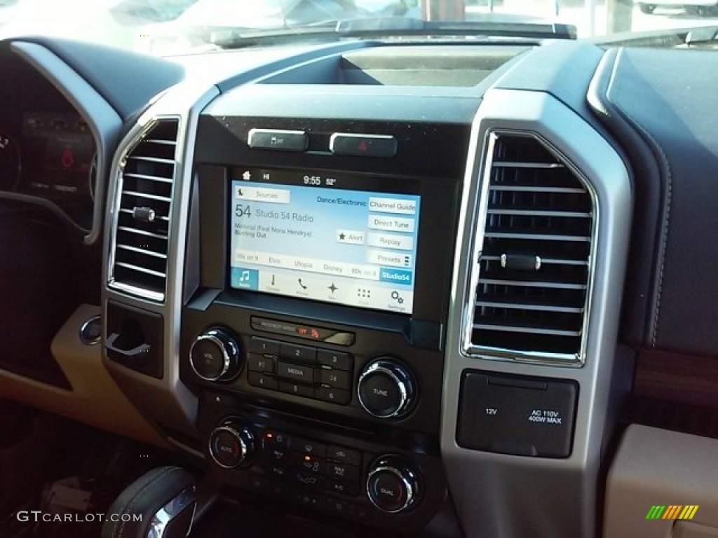 2016 F150 Lariat SuperCrew - Bronze Fire / Medium Light Camel photo #25