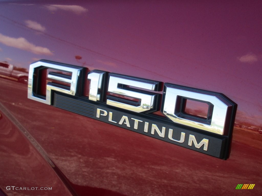 2016 F150 Platinum SuperCrew - Ruby Red / Platinum Brunello photo #10