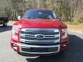 2016 Ruby Red Ford F150 Platinum SuperCrew  photo #12