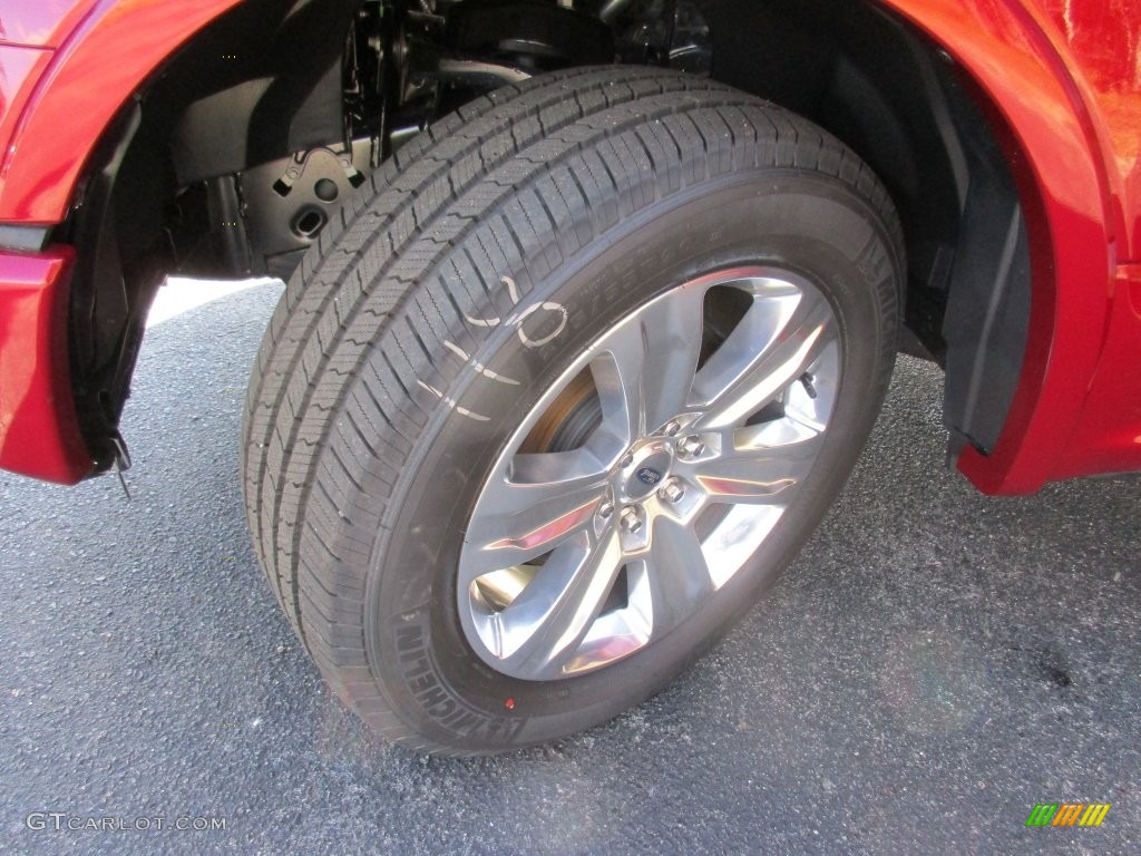 2016 F150 Platinum SuperCrew - Ruby Red / Platinum Brunello photo #14