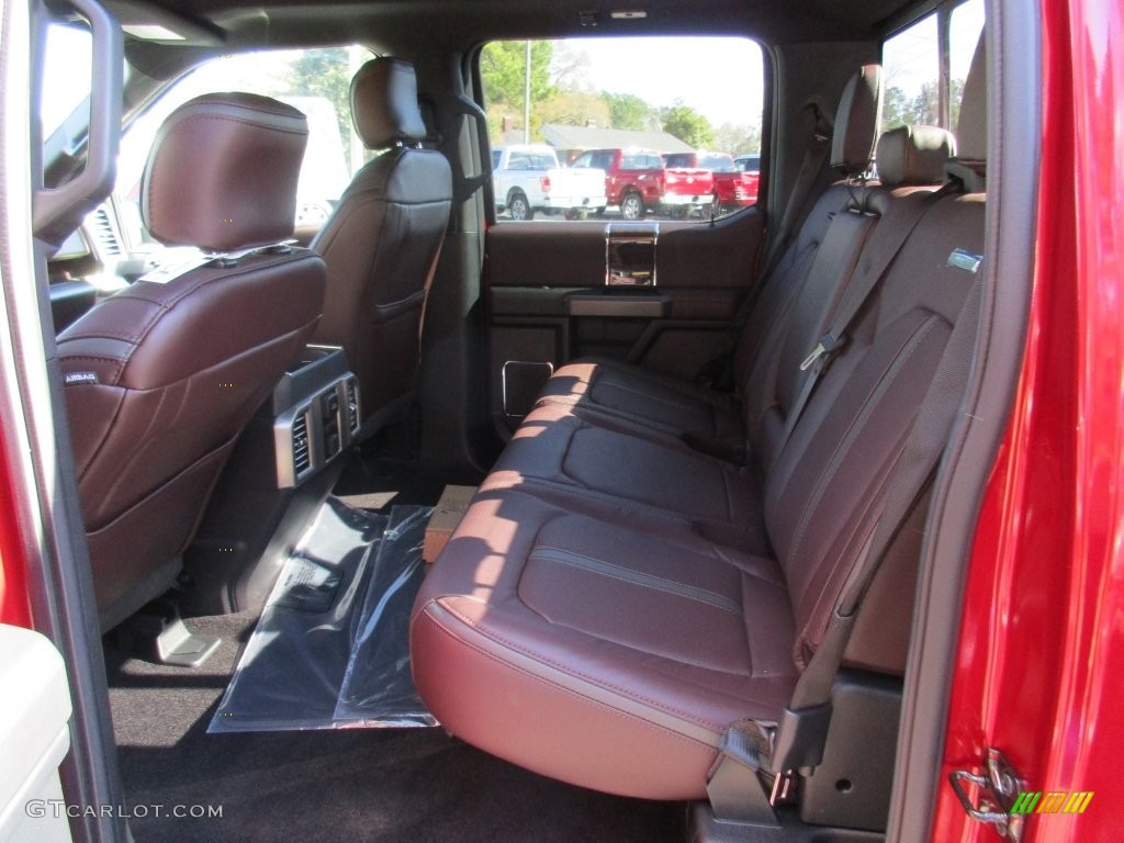 2016 F150 Platinum SuperCrew - Ruby Red / Platinum Brunello photo #18