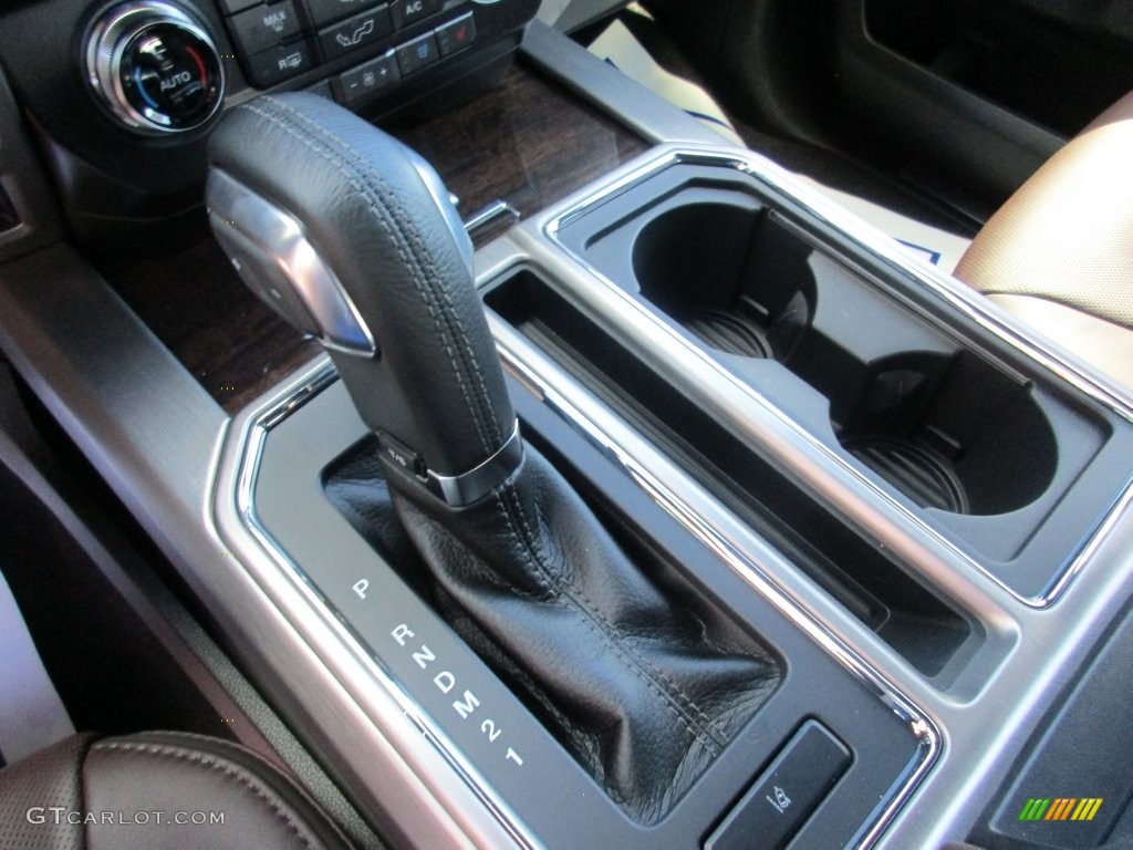 2016 F150 Platinum SuperCrew - Ruby Red / Platinum Brunello photo #25