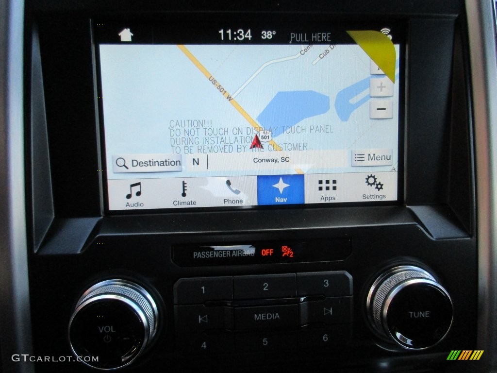 2016 F150 Platinum SuperCrew - Ruby Red / Platinum Brunello photo #29