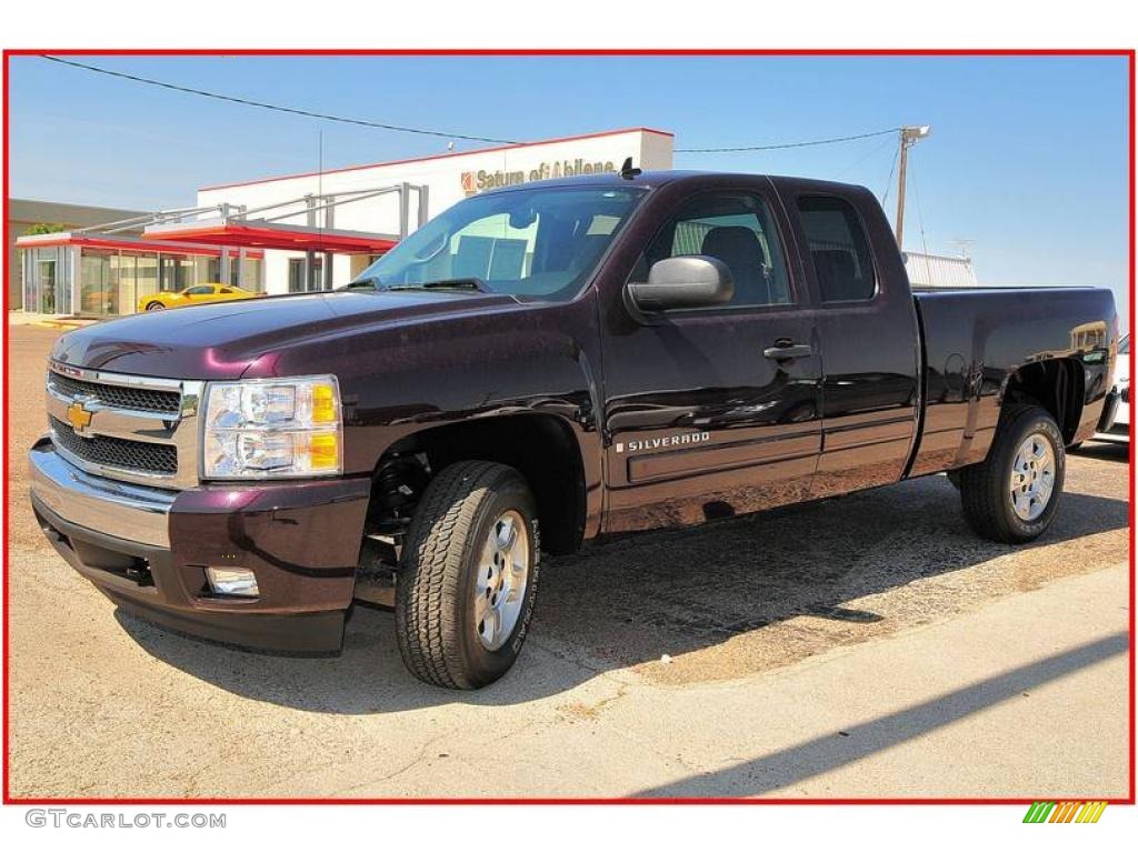 Dark Cherry Metallic Chevrolet Silverado 1500