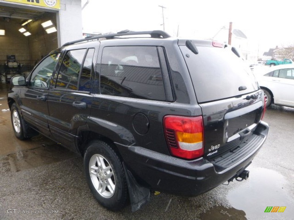 2004 Grand Cherokee Laredo 4x4 - Brillant Black Crystal Pearl / Dark Slate Gray photo #5
