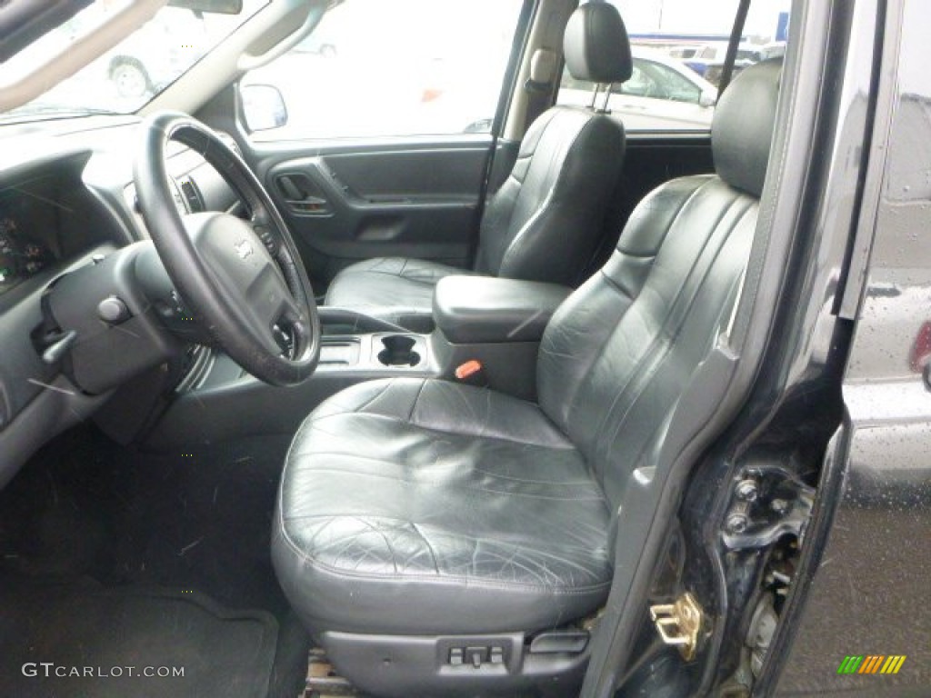 2004 Grand Cherokee Laredo 4x4 - Brillant Black Crystal Pearl / Dark Slate Gray photo #14
