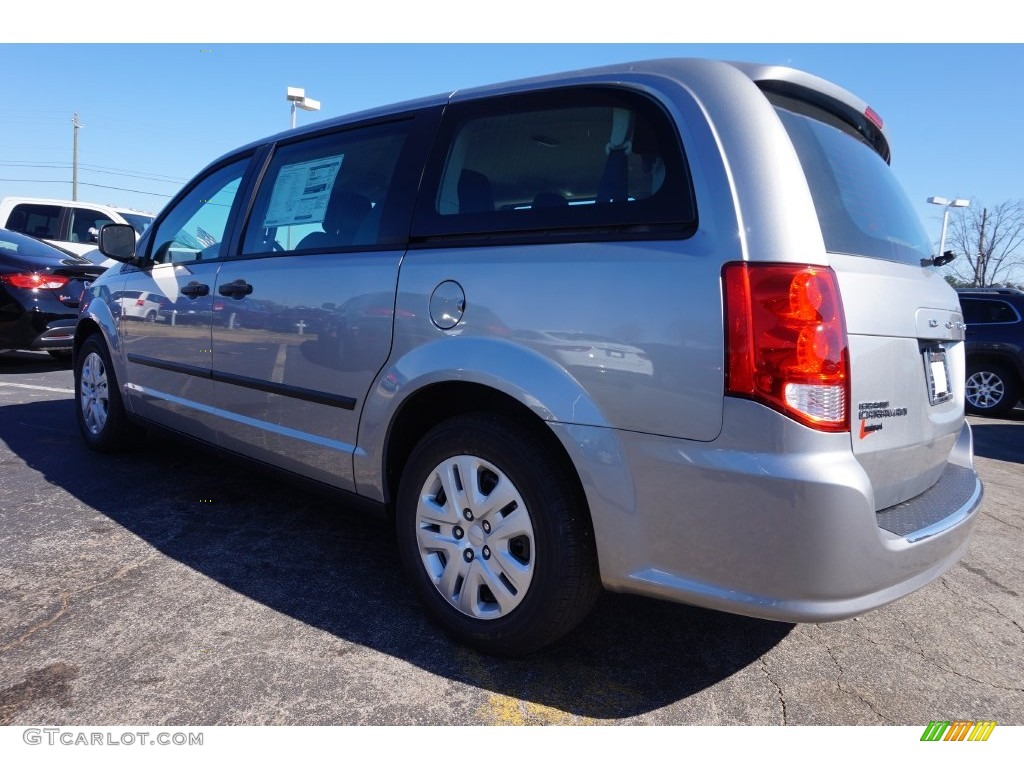 2016 Grand Caravan American Value Package - Billet Silver Metallic / Black/Light Graystone photo #2