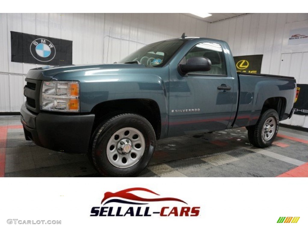 Blue Granite Metallic Chevrolet Silverado 1500