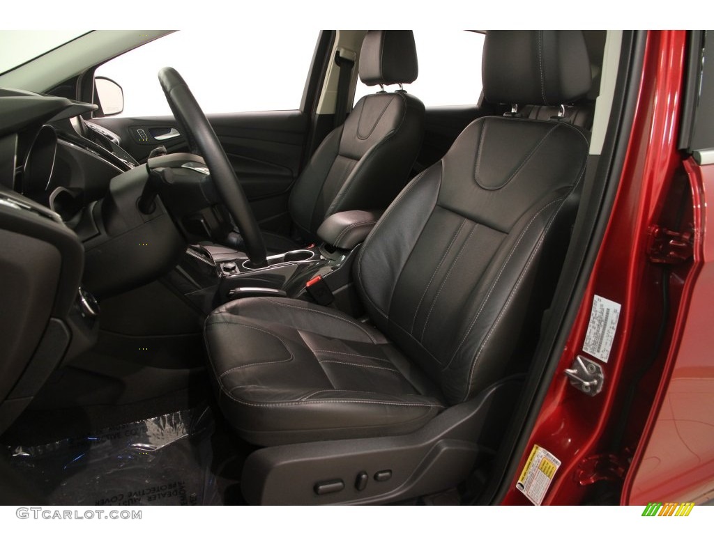 2013 Escape Titanium 2.0L EcoBoost 4WD - Ruby Red Metallic / Charcoal Black photo #5