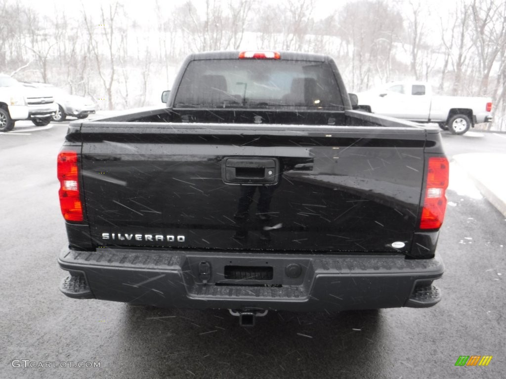 2016 Silverado 1500 WT Regular Cab 4x4 - Black / Dark Ash/Jet Black photo #7