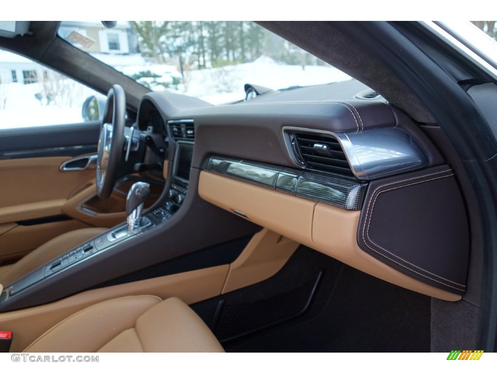 2015 911 Turbo S Coupe - GT Silver Metallic / Espresso/Cognac Natural Leather photo #22