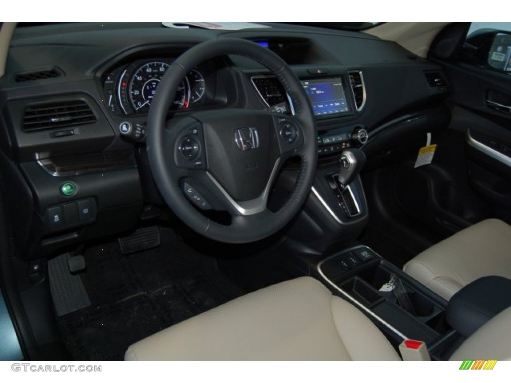 Beige Interior 2016 Honda CR-V EX-L Photo #110721304