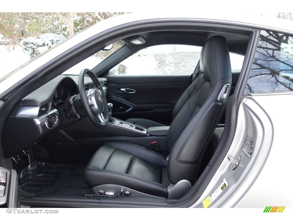 2013 911 Carrera S Coupe - Platinum Silver Metallic / Black photo #13