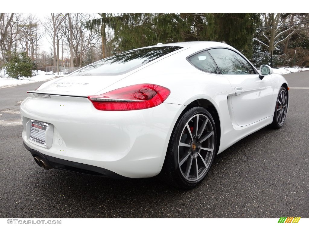 2014 Cayman S - White / Black photo #6