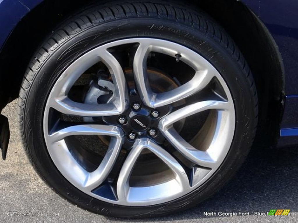 2011 Edge Sport - Kona Blue Metallic / Charcoal Black/Silver Smoke Metallic photo #9