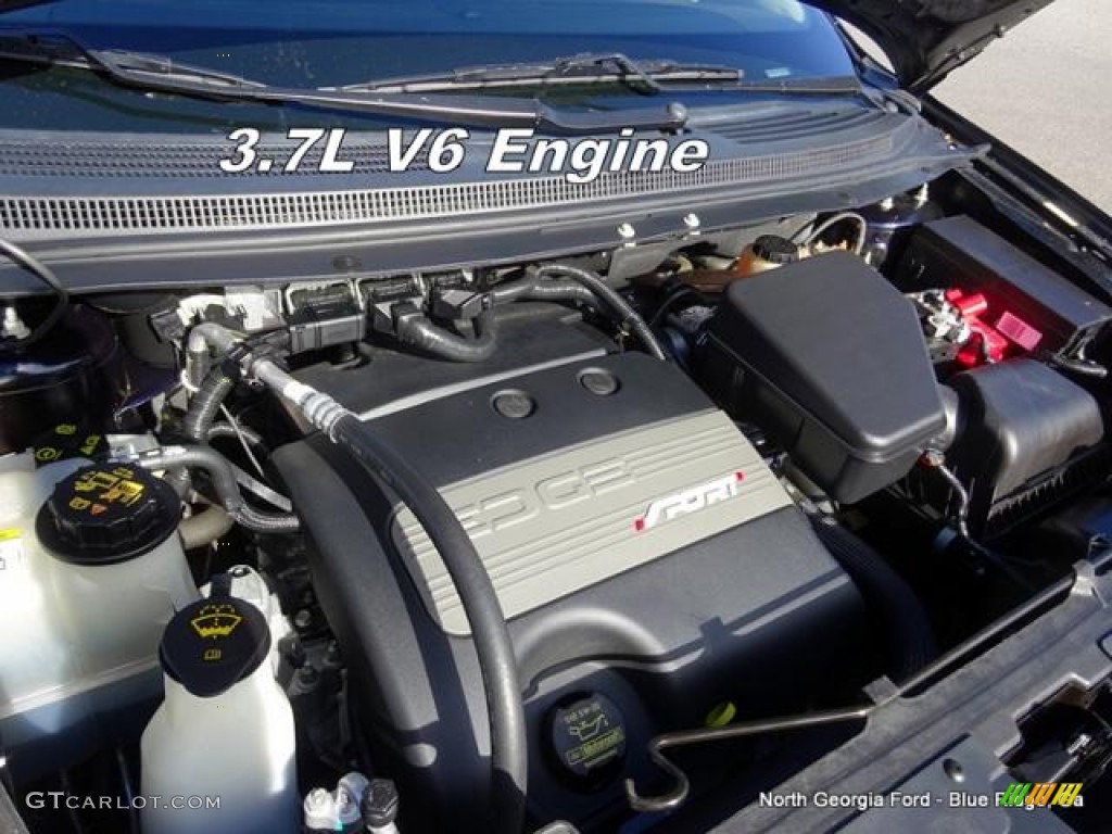 2011 Edge Sport - Kona Blue Metallic / Charcoal Black/Silver Smoke Metallic photo #11