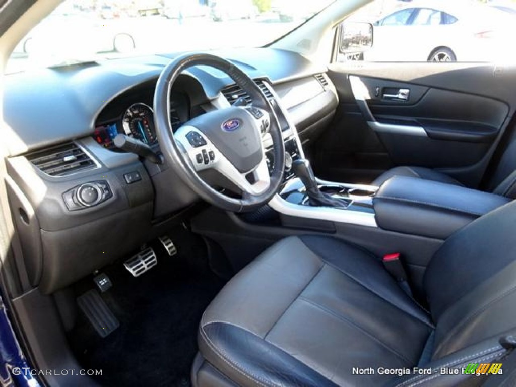 2011 Edge Sport - Kona Blue Metallic / Charcoal Black/Silver Smoke Metallic photo #33