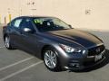 2015 Graphite Shadow Infiniti Q50 3.7  photo #1