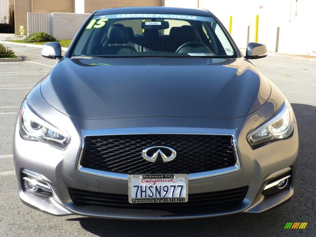 2015 Q50 3.7 - Graphite Shadow / Graphite photo #13