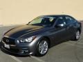 2015 Graphite Shadow Infiniti Q50 3.7  photo #14