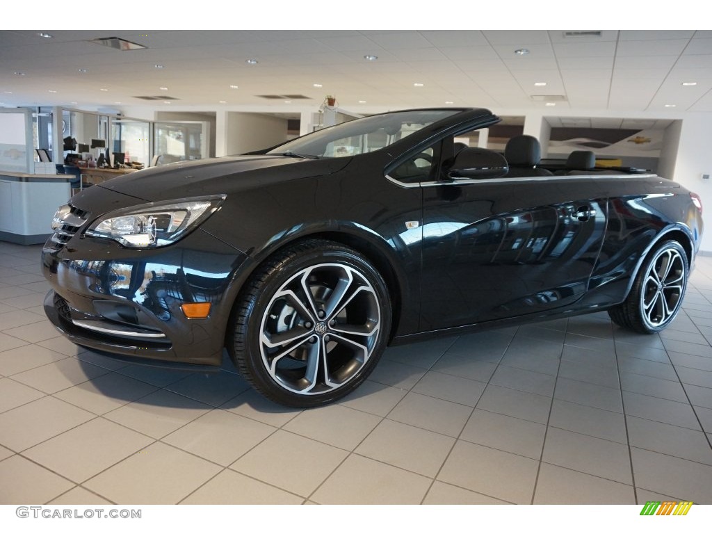 Carbon Black Metallic 2016 Buick Cascada Premium Convertible Exterior Photo #110726503