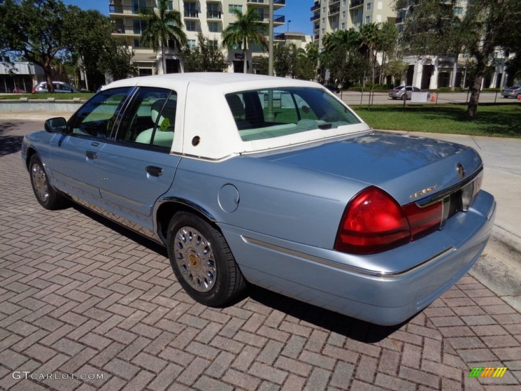 2004 Grand Marquis GS - Light Ice Blue Metallic / Medium Parchment photo #5