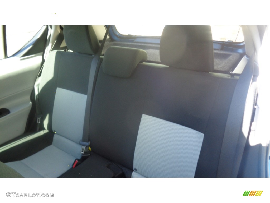 2012 Prius c Hybrid Three - Blue Streak Metallic / Light Blue Gray/Black photo #9