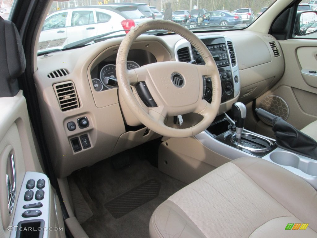 2006 Mariner Premier 4WD - Light Tundra Metallic / Pebble/Light Parchment photo #11