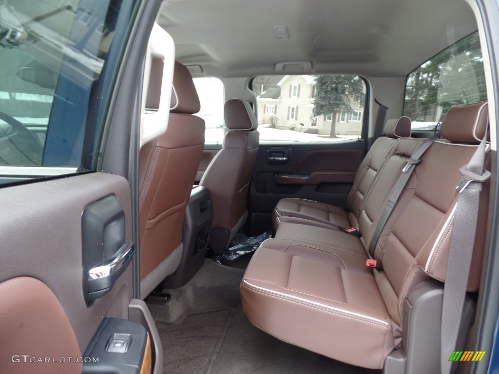 2016 Chevrolet Silverado 2500HD High Country Crew Cab 4x4 Rear Seat Photo #110730892