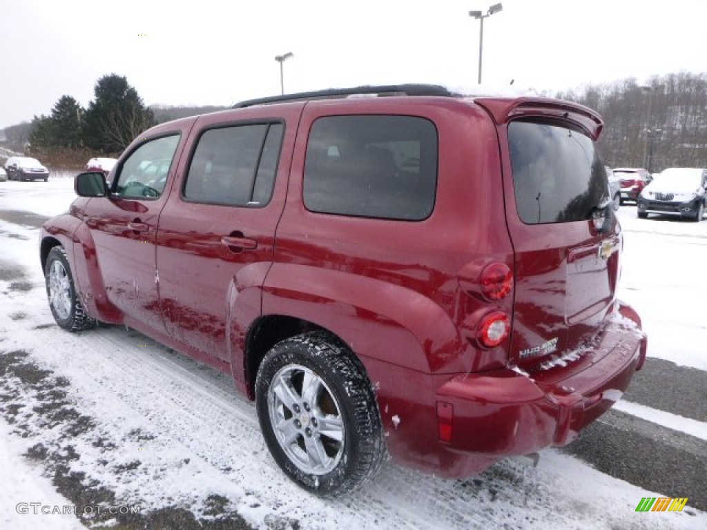 2008 HHR LT - Cardinal Red Metallic / Cashmere Beige photo #5
