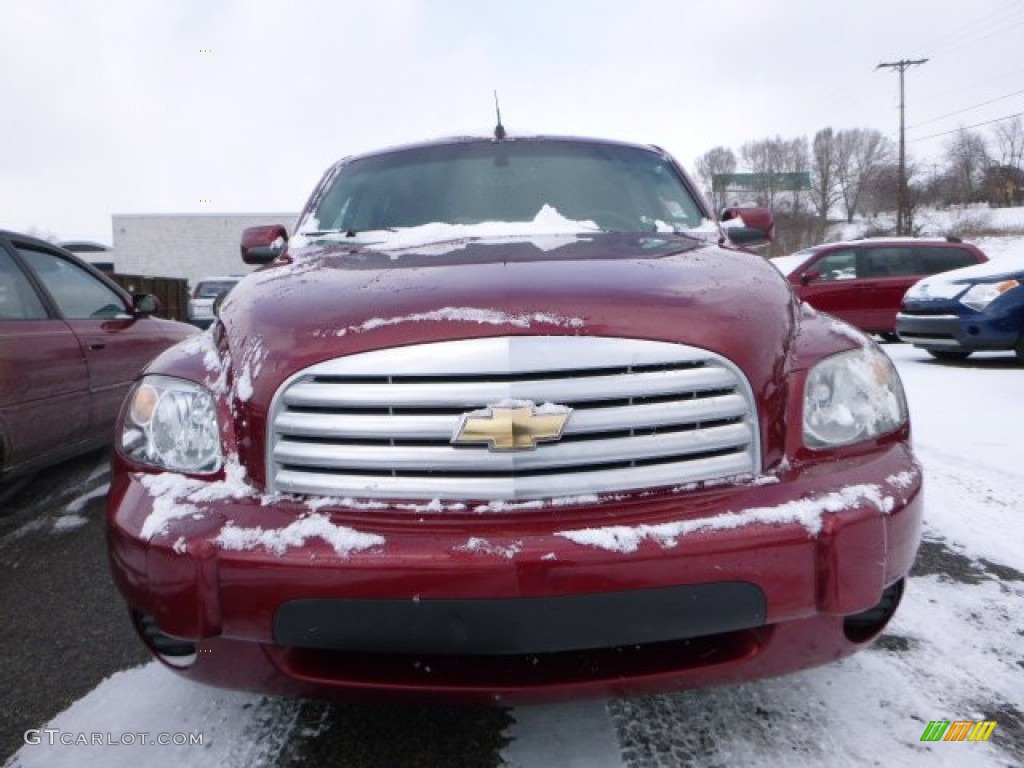 2008 HHR LT - Cardinal Red Metallic / Cashmere Beige photo #13