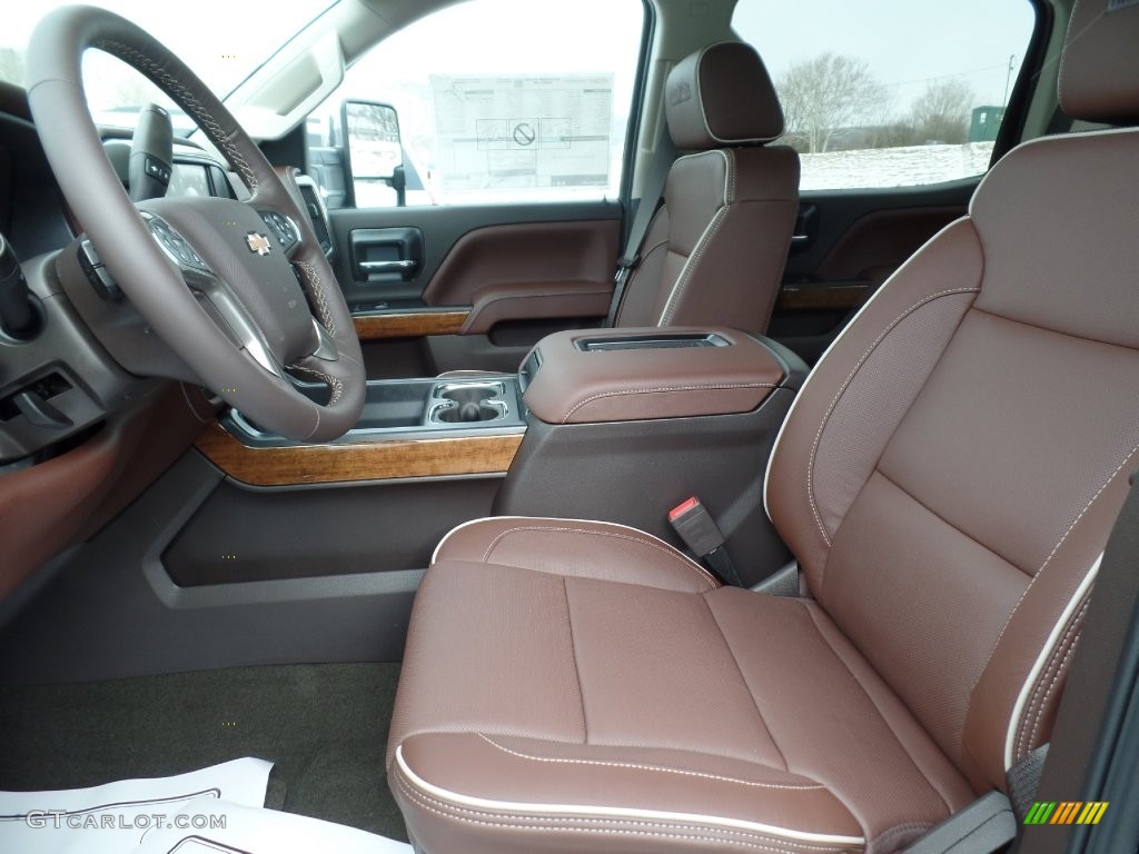 High Country Saddle Interior 2016 Chevrolet Silverado 2500HD High Country Crew Cab 4x4 Photo #110732755