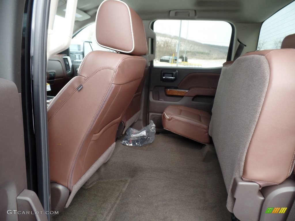 2016 Chevrolet Silverado 2500HD High Country Crew Cab 4x4 Rear Seat Photo #110732818