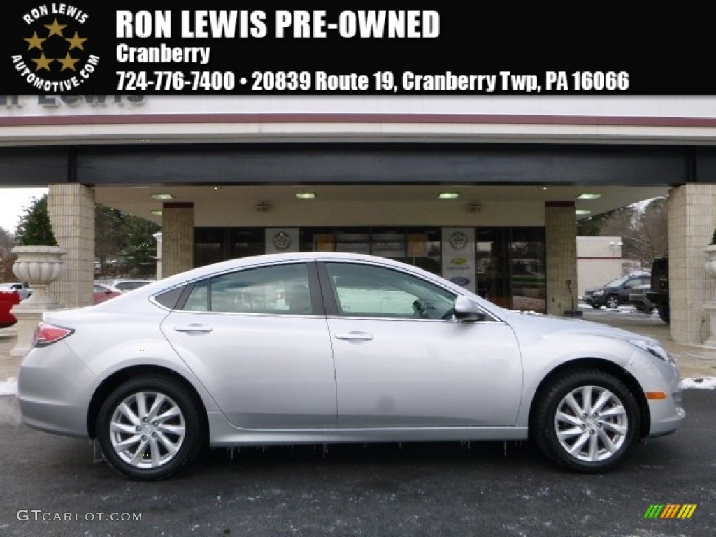 2012 MAZDA6 i Touring Sedan - Ingot Silver / Black photo #1