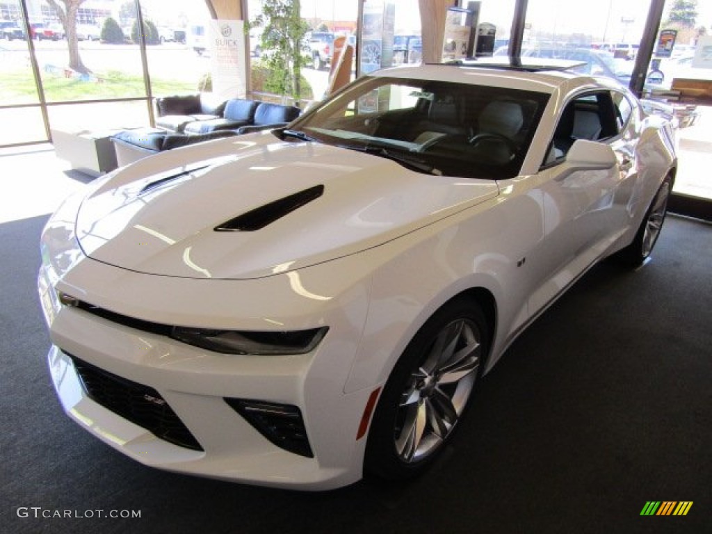 2016 Camaro SS Coupe - Summit White / Ceramic White photo #2